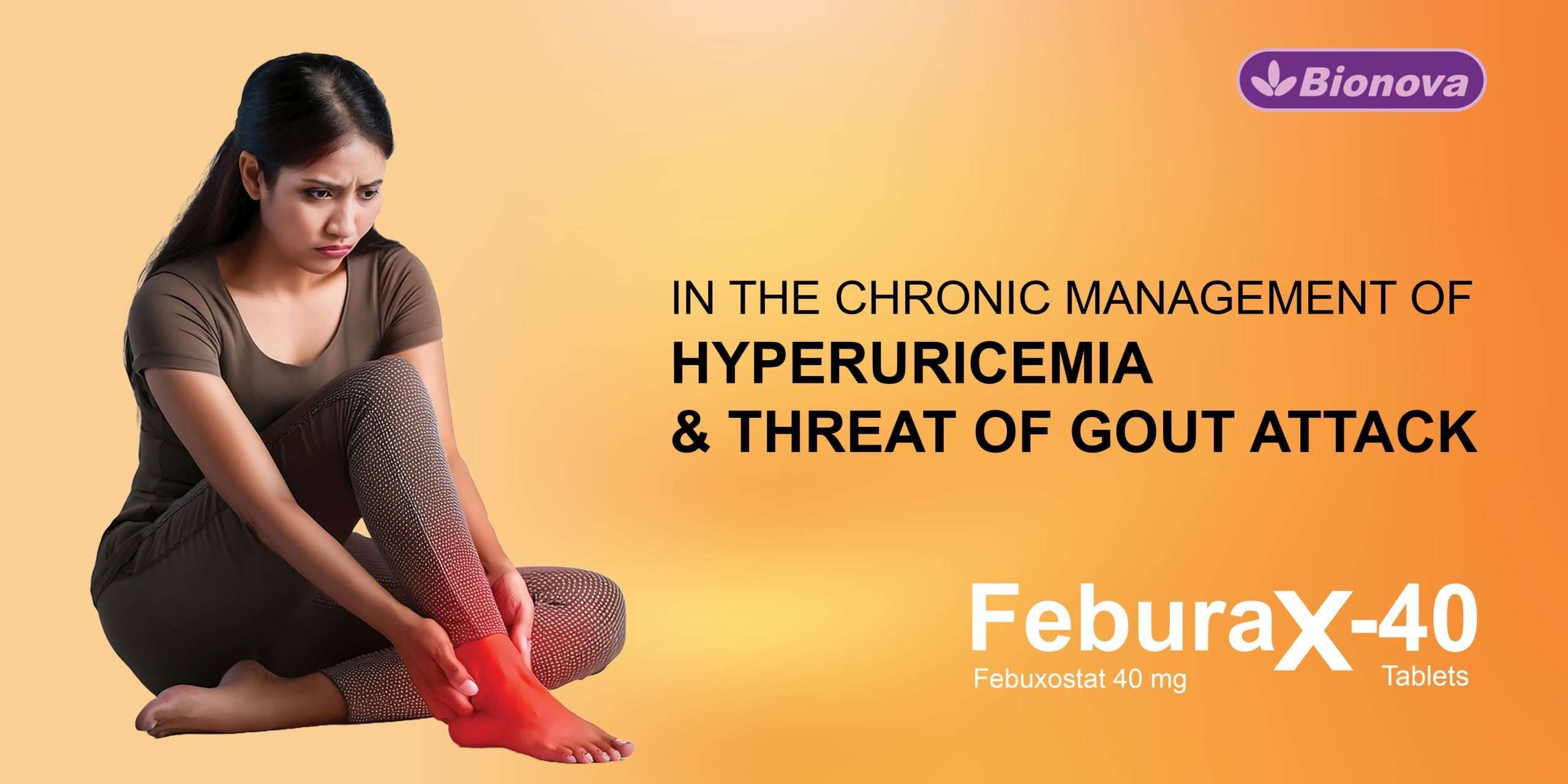 Febuxostat 40mg Tablets